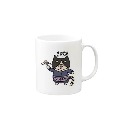 カフェウェイトレスねこ Mug