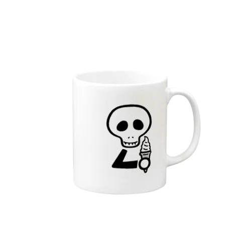 スカルンバ（ ソフトクリーム） Mug