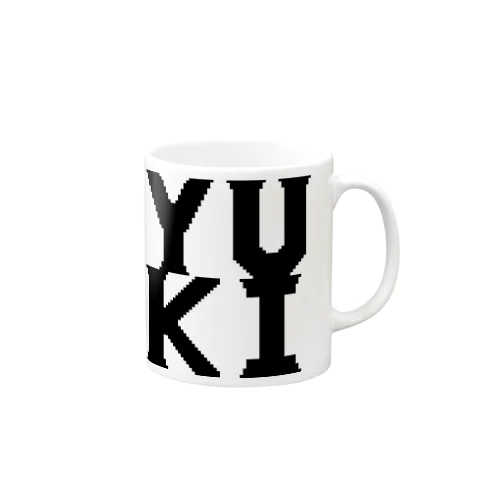 ドットロゴ YUKI Mug