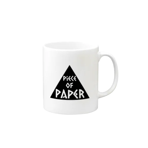 piece of paper skateboarding Mug