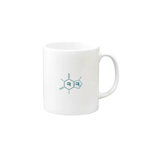 카페인 컨트롤　元素記号　カフェインコントロール Mug