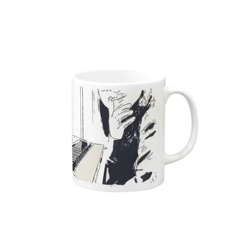 笑う森山 Mug