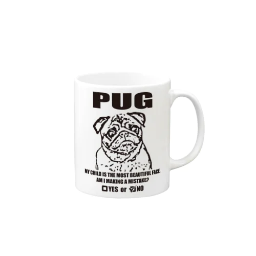 PUG (PL16PG5001) マグカップ