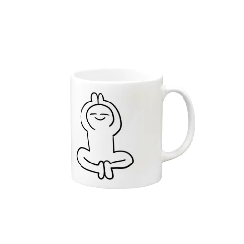 楽しそうな人間 Mug