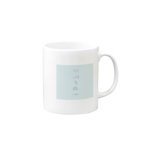 コロナ対策クリップアートグッズ Mug