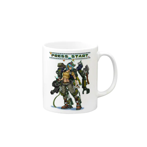 “PRESS START” 1-#1 Mug