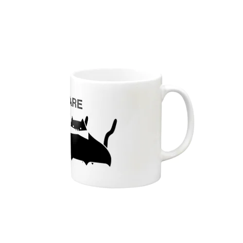 シェアぬこ黒 Mug