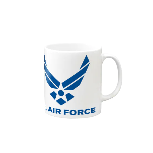 アメリカ空軍-U.S.AIR FORCE-ロゴ マグカップ