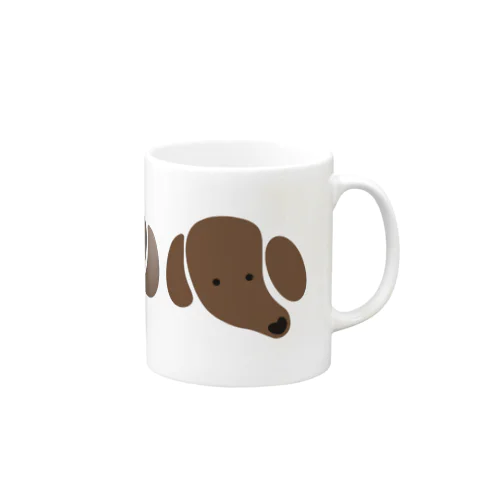 のんびりダックス(茶) Mug