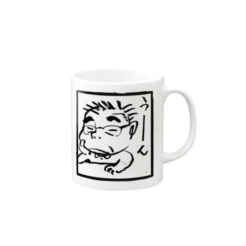 オジさんの悩み Mug