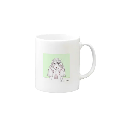 緑・恋愛運 Mug