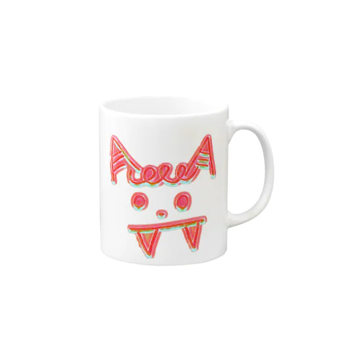 ピンク鬼 Mug