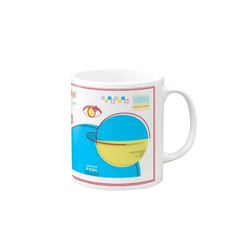すいせいの切手 Mug