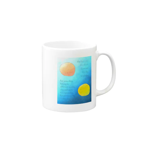 太陽と月 Mug