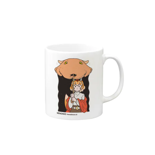 きつねさんとメンダコ Mug