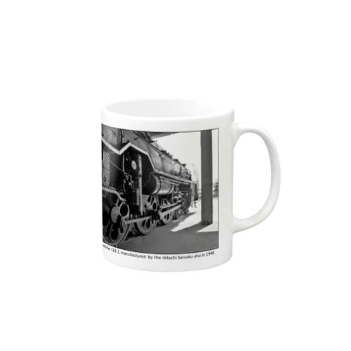 出発前のC62形２号機 （モノクロフォト） Mug