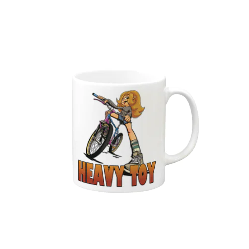 "HEAVY TOY” Mug