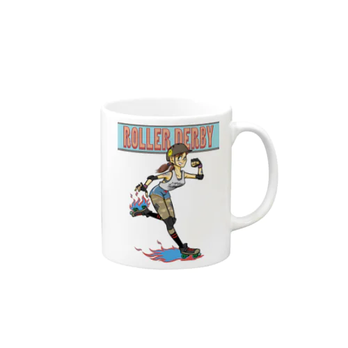 "ROLLER DERBY" Mug