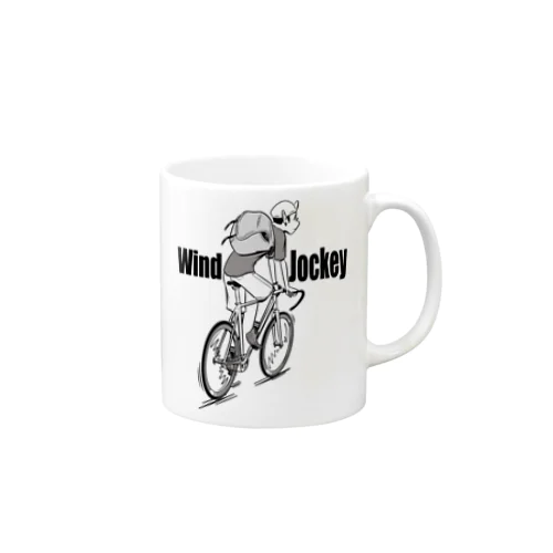 "Wind Jockey" マグカップ