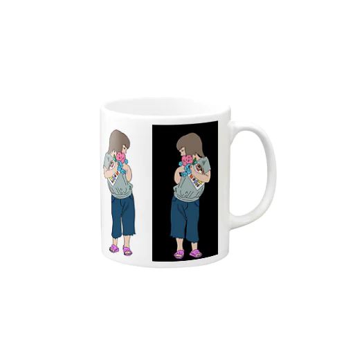 さくらちゃん鏡2 Mug