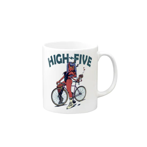 "HIGH FIVE" マグカップ