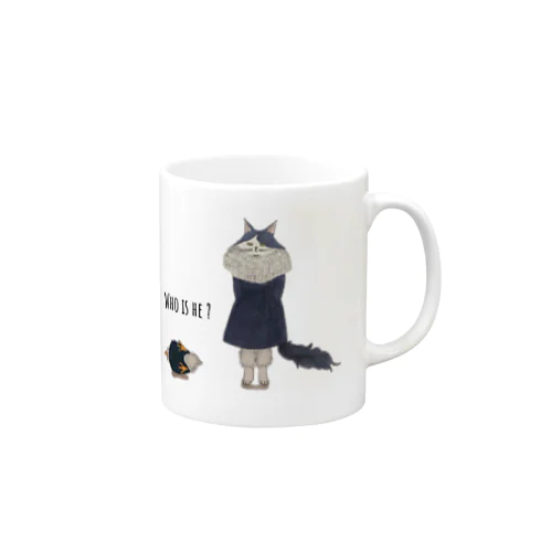 Who is he ? Mug
