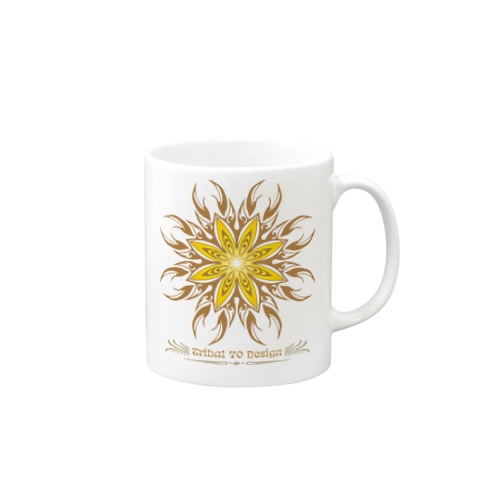 太陽＋花 Mug