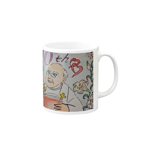 大津教会カンペン神父記念カップ Mug