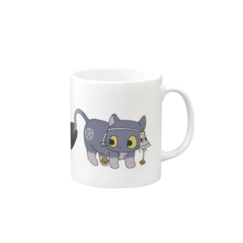 パクッとシーラカンスくんマグカップ Mug