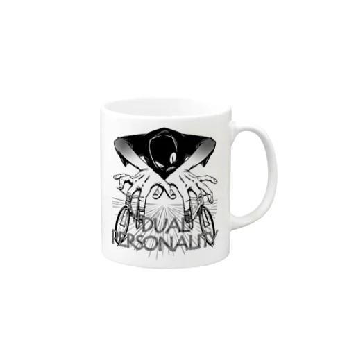 "DUAL PERSONALITY"(B&W) #1 Mug