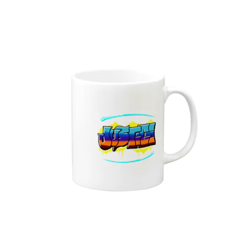 グラフィティ「正義」 Mug