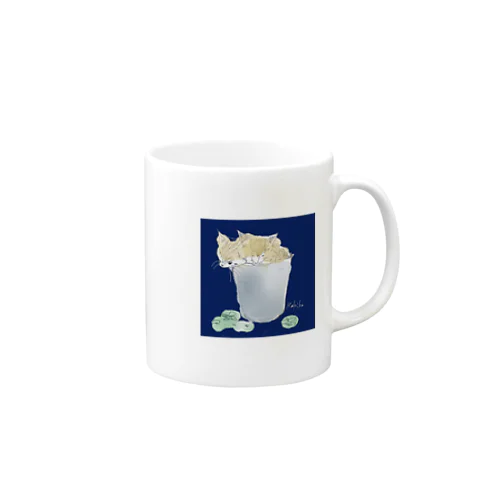 バケツねこ Mug