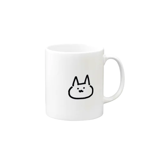 ゆるねこちゃん【黒】 Mug