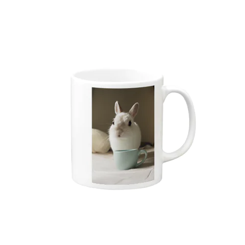 うさぎのぽぽ/inカップ Mug