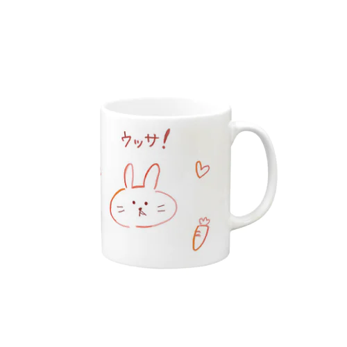 ウッサ！ Mug