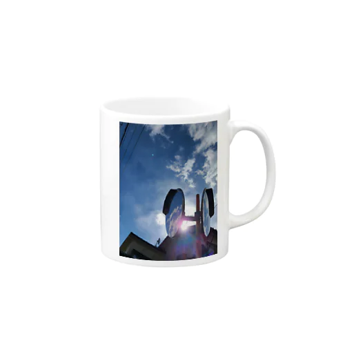 切り取る空 Mug