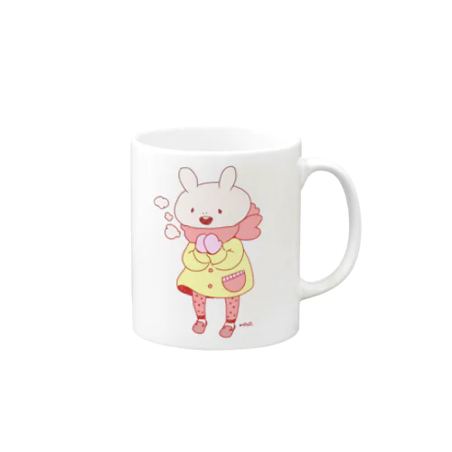 冬のラララさん。 Mug