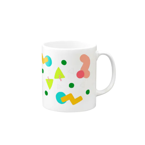 モニョモニョ幾何学模様コップ Mug