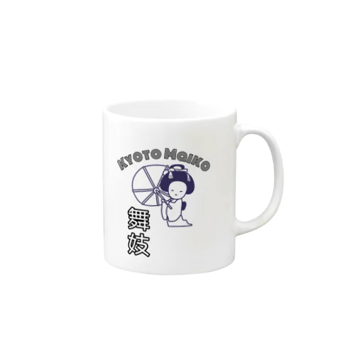 Kyoto Maiko 舞子さん Mug