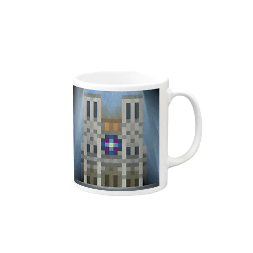  パリ　ノートルダム大聖堂 マグカップ