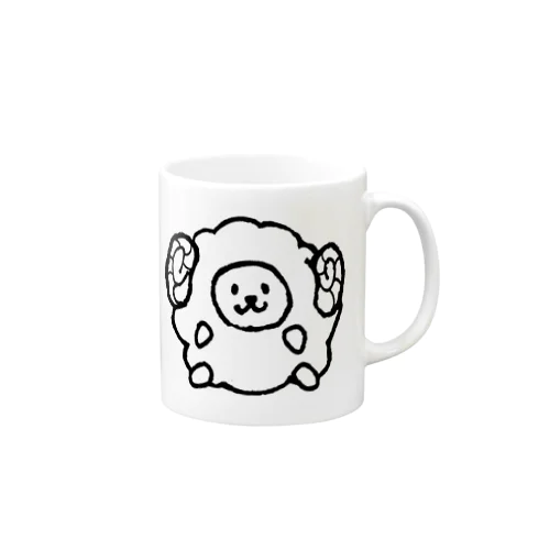 鎖骨ちゃん（前） Mug