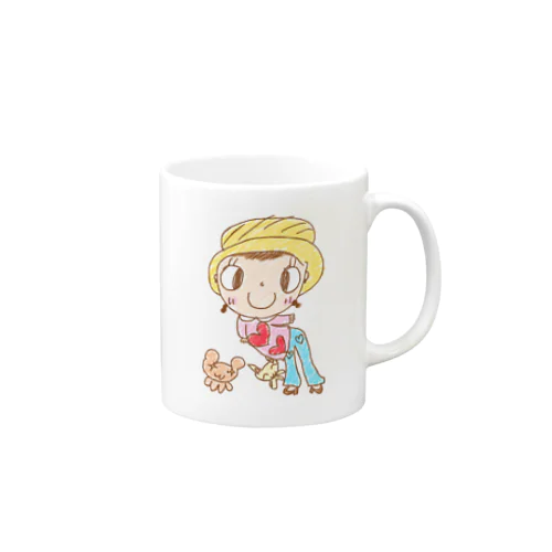 チカちゃんとおともだち Mug