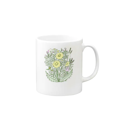 春の野の花 Mug