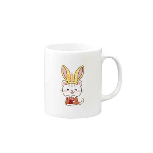 大人のための3月うさぎ Mug