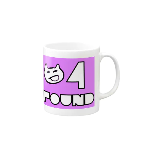 Oops! 404 cat found Mug