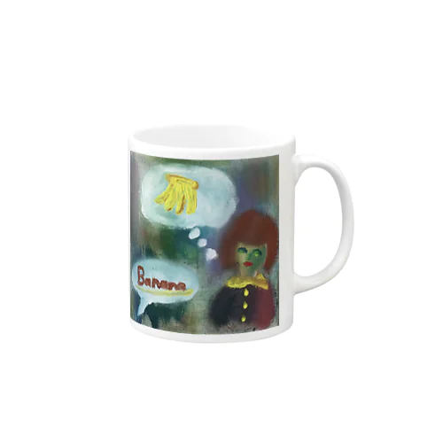 テレパシーバナナ Mug