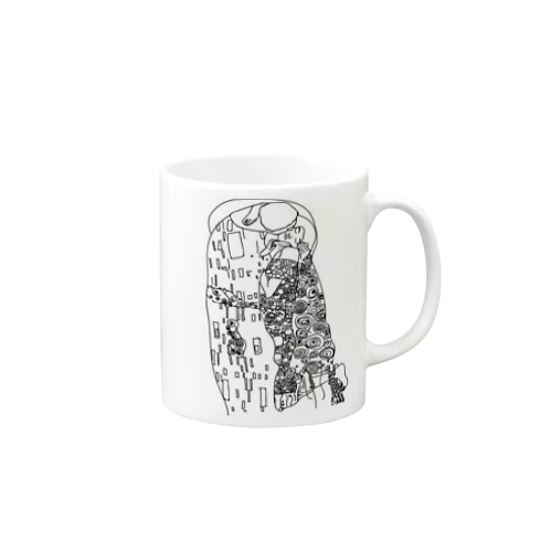 接吻 Mug