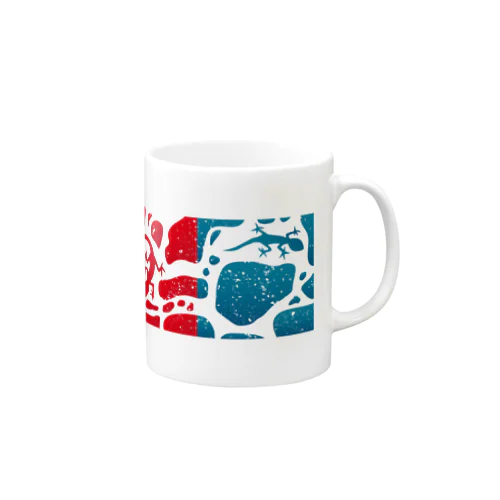 ヤモリのジョンとマリー Mug