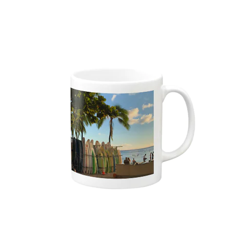 Surf board Mug