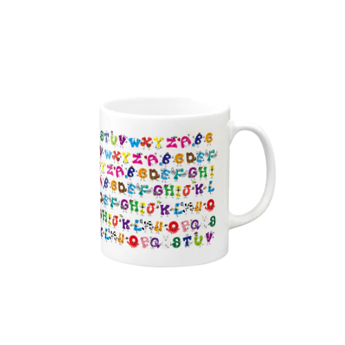アルファベット集合 Mug